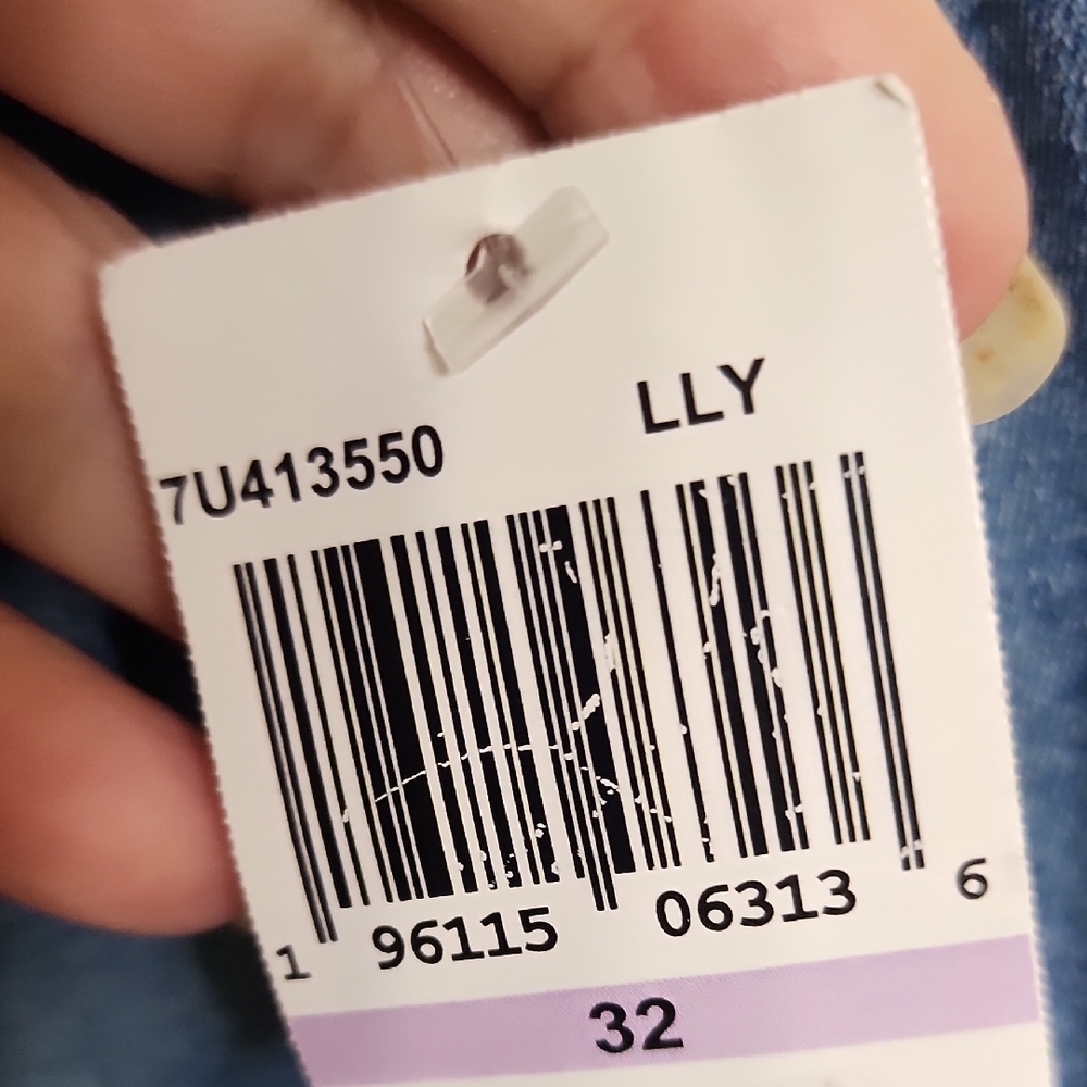 7 For All Mankind High Rise Denim Jeans - Picture 8 of 8